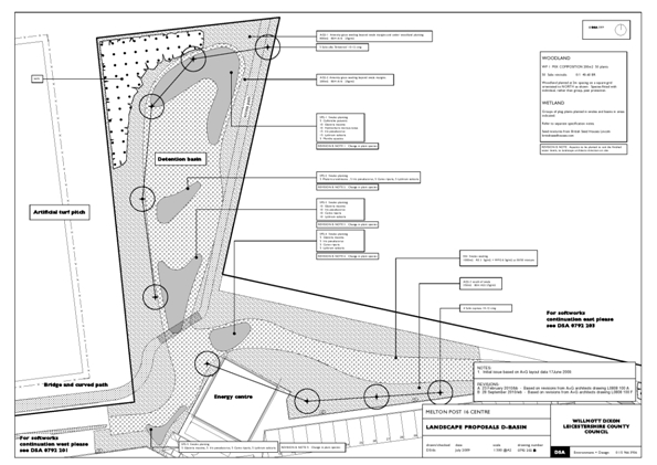 Figure 2 Melton SuDS site map