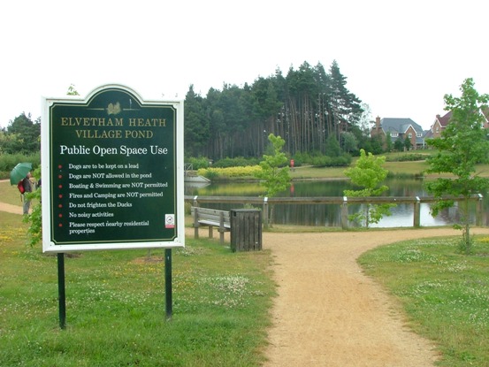 Figure 1 SuDS Elvetham heath village pond