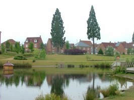 Figure 3 SuDS Pond providing amenity benefits