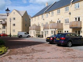 Figure 2 Car park using permeable paving for SuDS