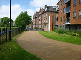 Derbyshire Street Pocket Park SuDS component