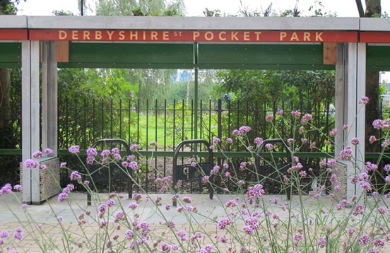 Figure 18: Green roof bike shelter