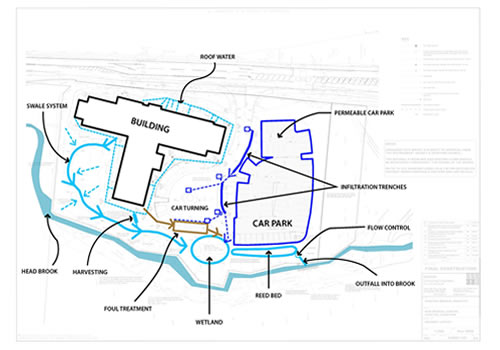 The Drainage Layout